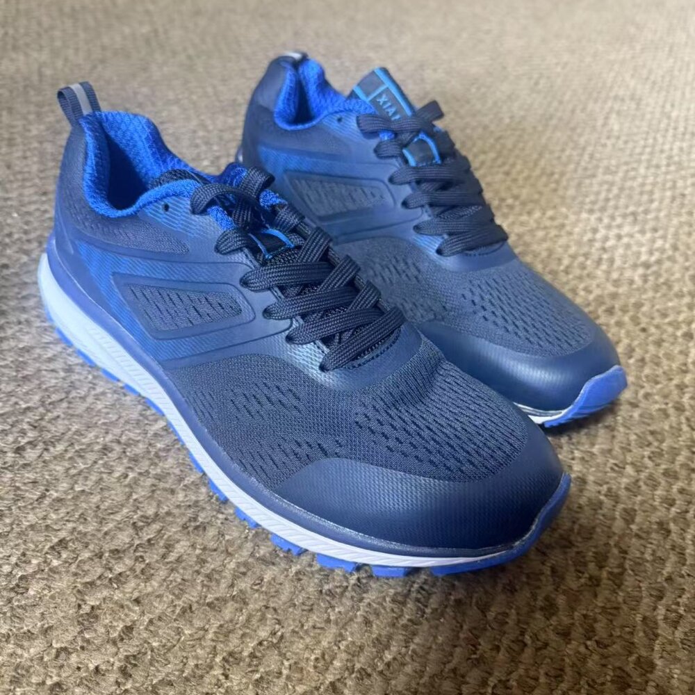 Cheap Men Blue Size 8.5 Walking Shoes Outdoor Hiking Shoes